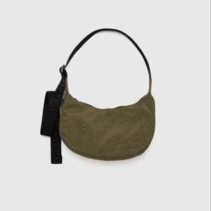 Baggu ⚡ Olive 🫒 Small Nylon Crescent Bag